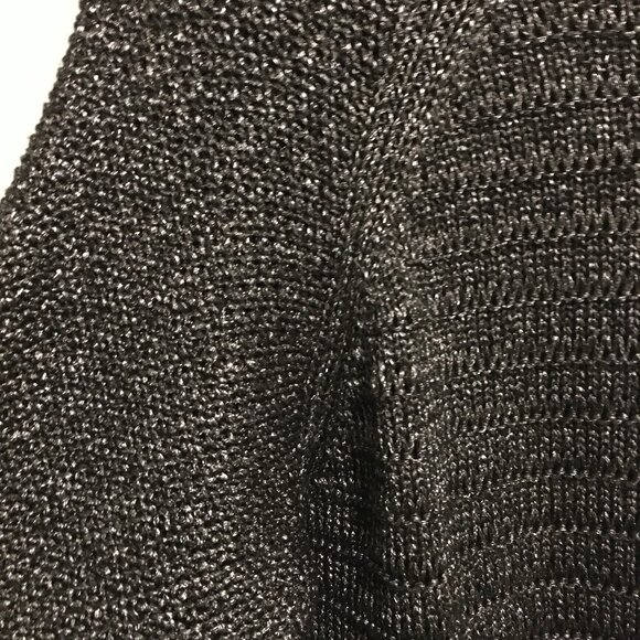 Calvin Klein Jeans Charcoal Metallic Knit Shaker Sweater - Picture 8 of 16